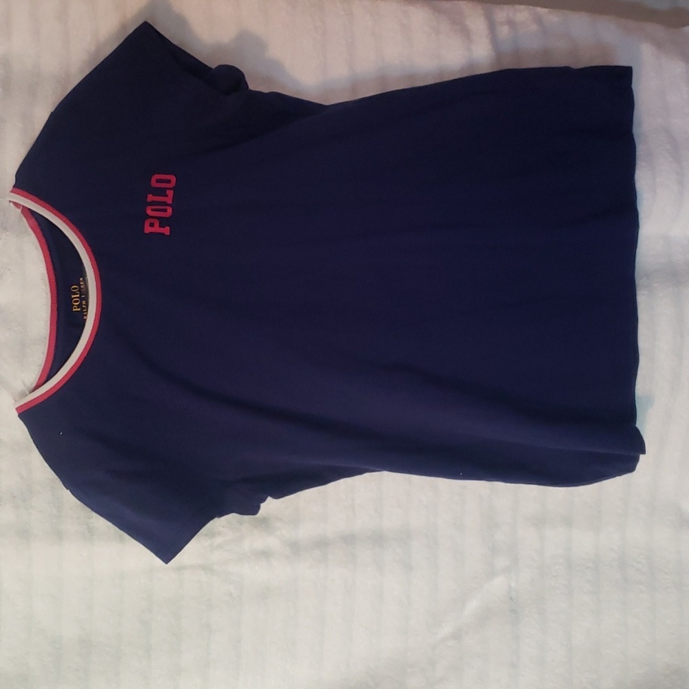 Royal Blue Girls Polo by Ralph Lauren TShirt